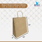Handle Paper Bag – Slim Medium (10" x 5" x 13") (1,000 pcs)