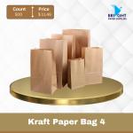 Kraft Paper Quart Bag (500 pcs)