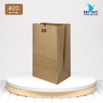 Kraft Paper Bag No 20 (250 pcs)