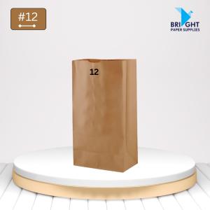 Kraft Paper Bag No 12 (250 pcs)